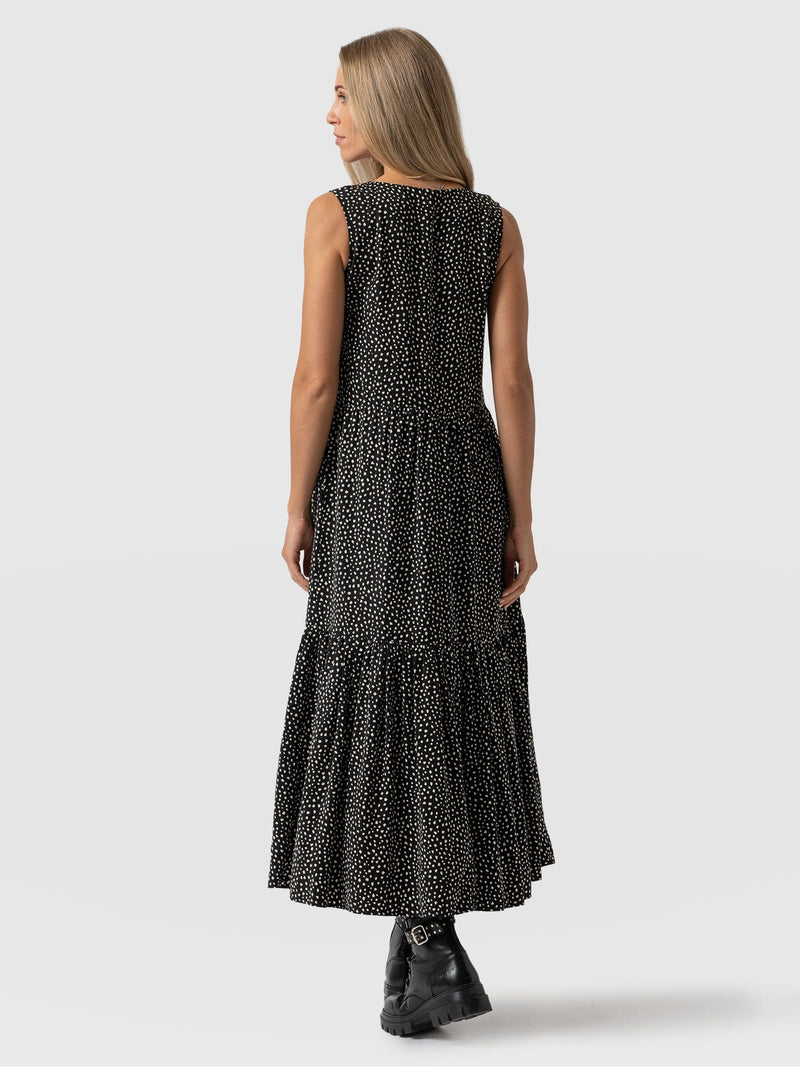 Greenwich Dress Spot Print - Women's Dresses | Saint + Sofia® EU
