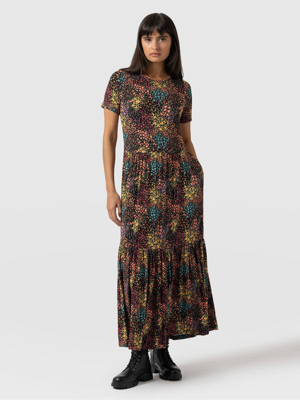 Greenwich Short Sleeve Dress Ditsy Floral - Women's Dresses | Saint + Sofia® EU