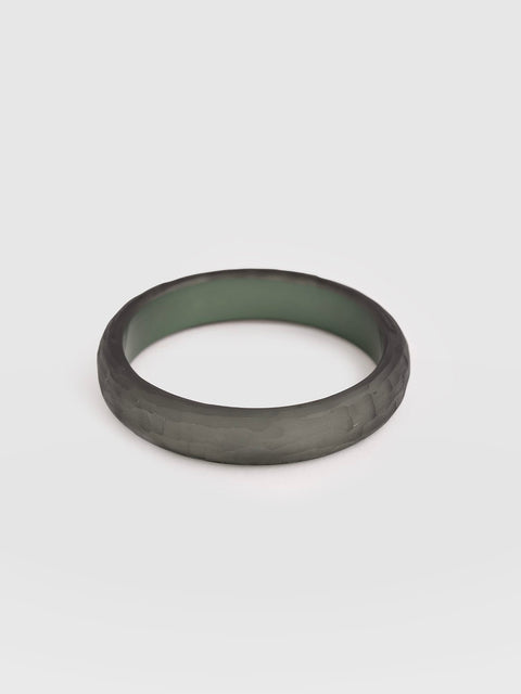 Hammered Bangle - Green - Women's Jewellers | Saint and Sofia® EU