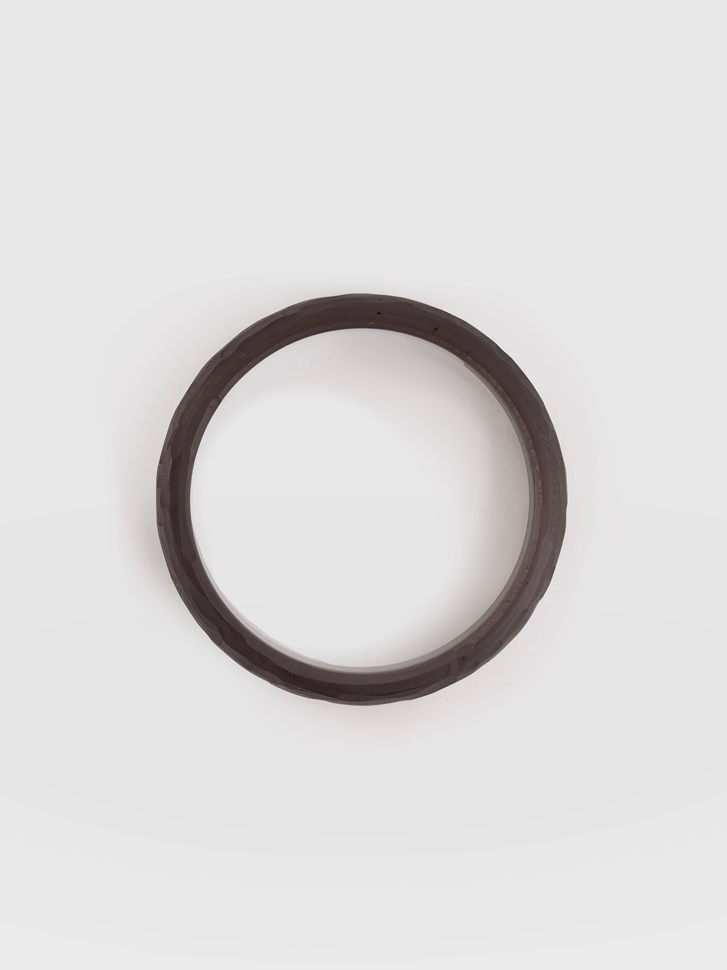 Hammered Bangle - Grey - Women's Jewellers | Saint and Sofia® EU