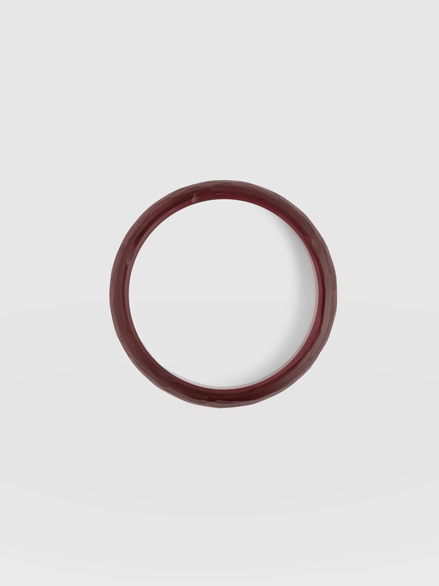 Hammered Bangle - Wine Red - Women's Jewellers | Saint and Sofia® EU