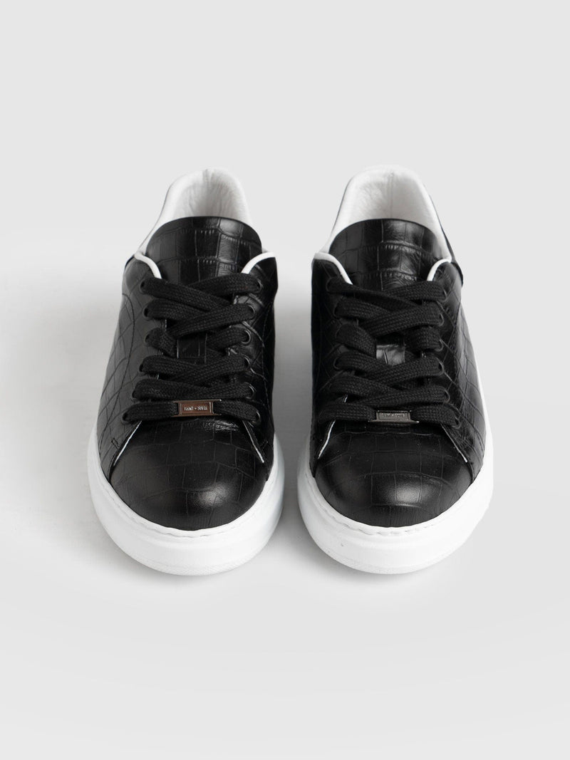 Hampstead Trainer Black - Women's Trainers | Saint + Sofia® EU