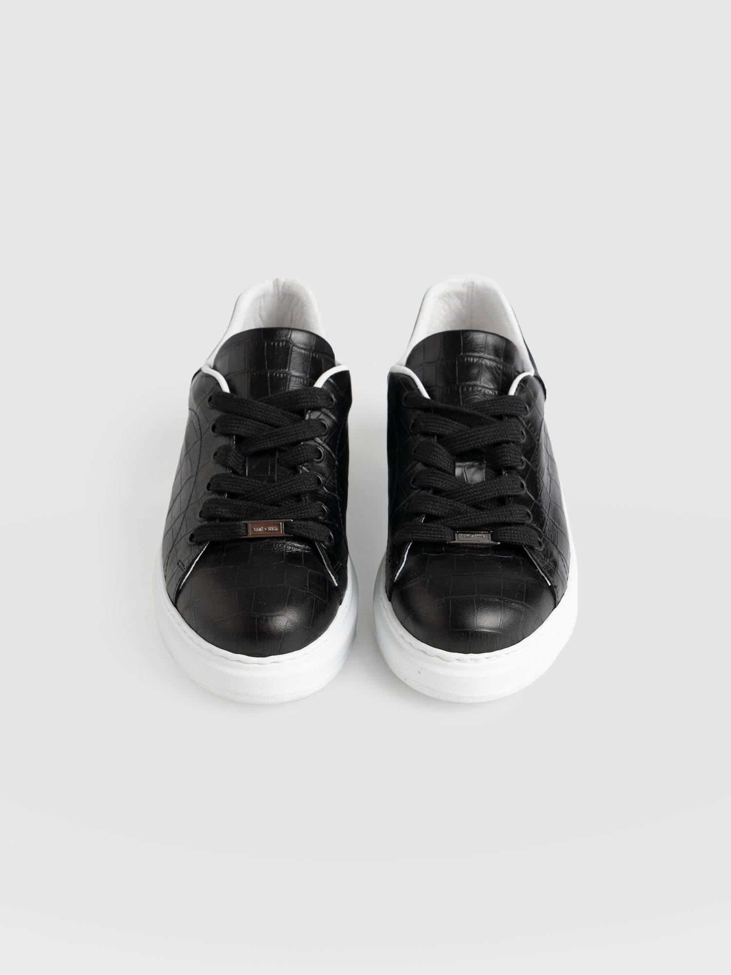 Hampstead Trainer Black - Women's Trainers | Saint + Sofia® EU
