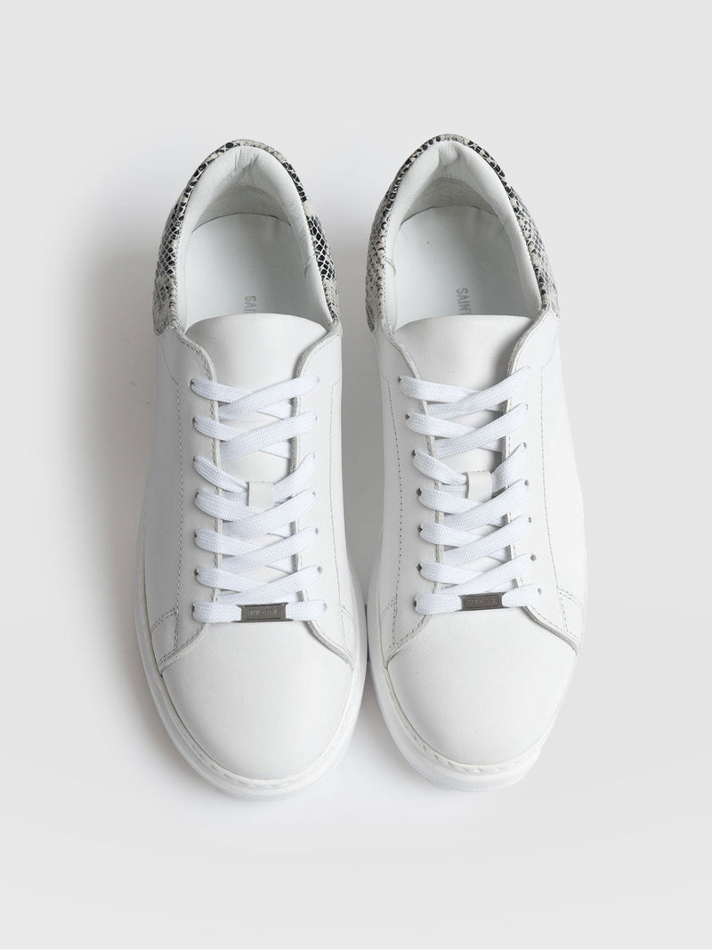 Hampstead Trainer White - Women's Trainers | Saint + Sofia® EU