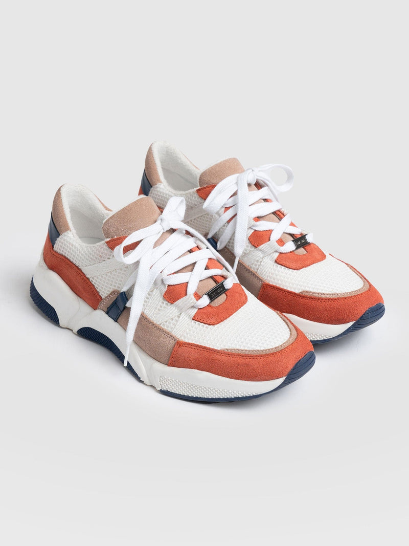 Hampstead Trainer White - Women's Trainers | Saint + Sofia® UK