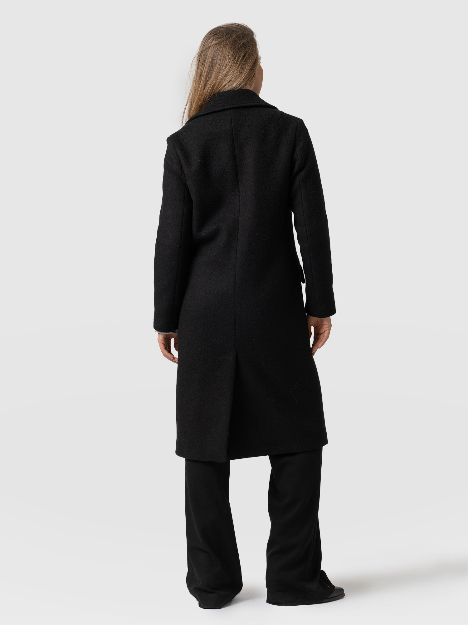 Hampton Coat Black - Women's Coats | Saint + Sofia® EU