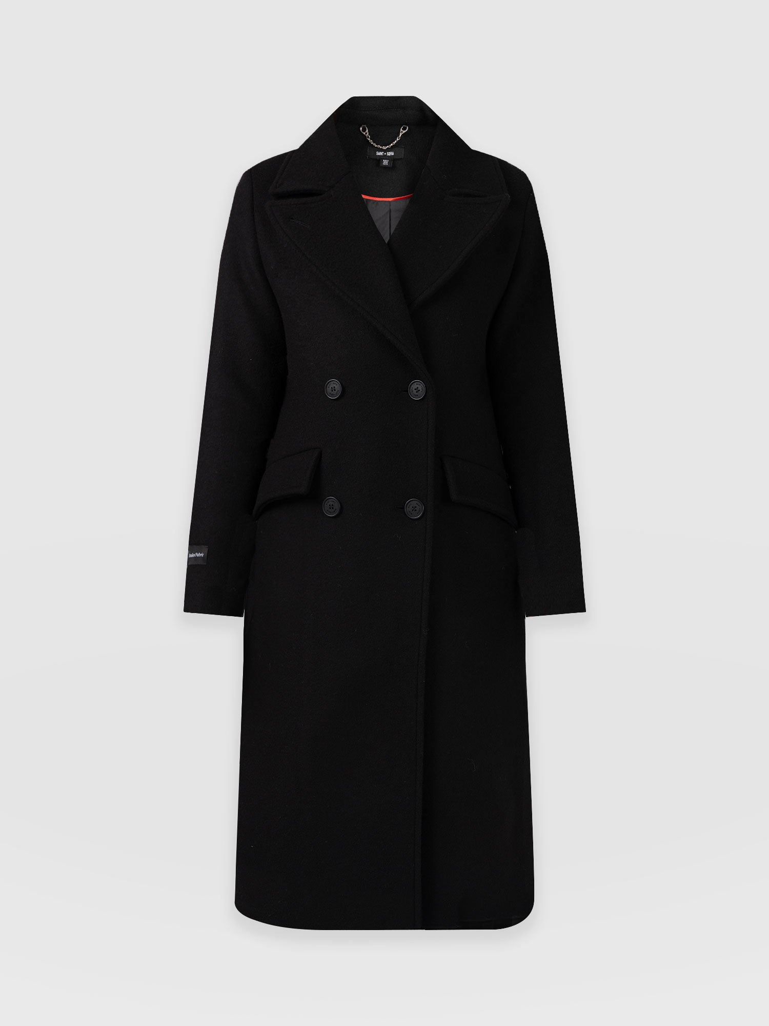 Hampton Coat Black - Women's Coats | Saint + Sofia® EU