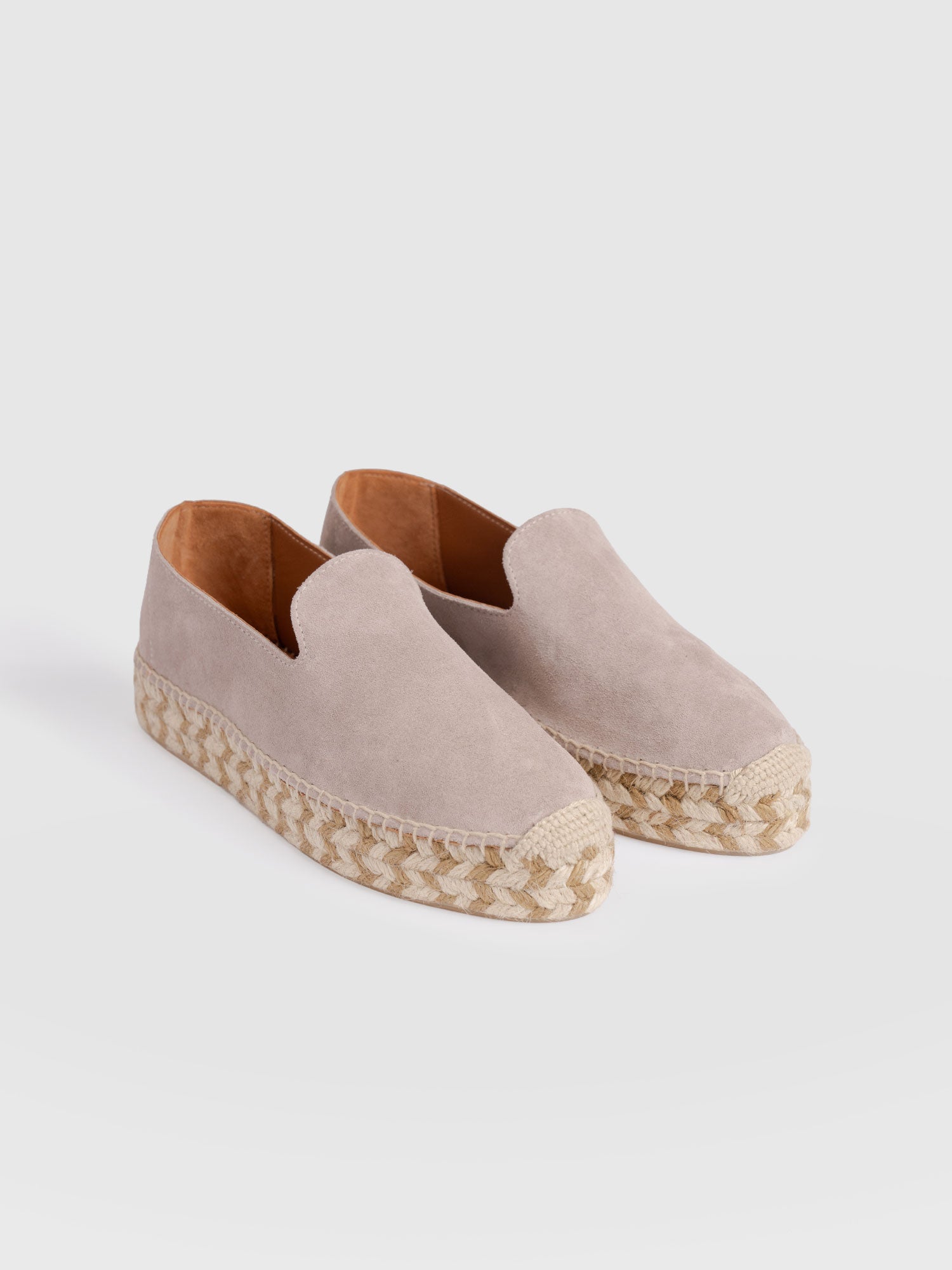 Hampton Espadrilles - Sand Suede - Women's Shoes | Saint + Sofia® EU