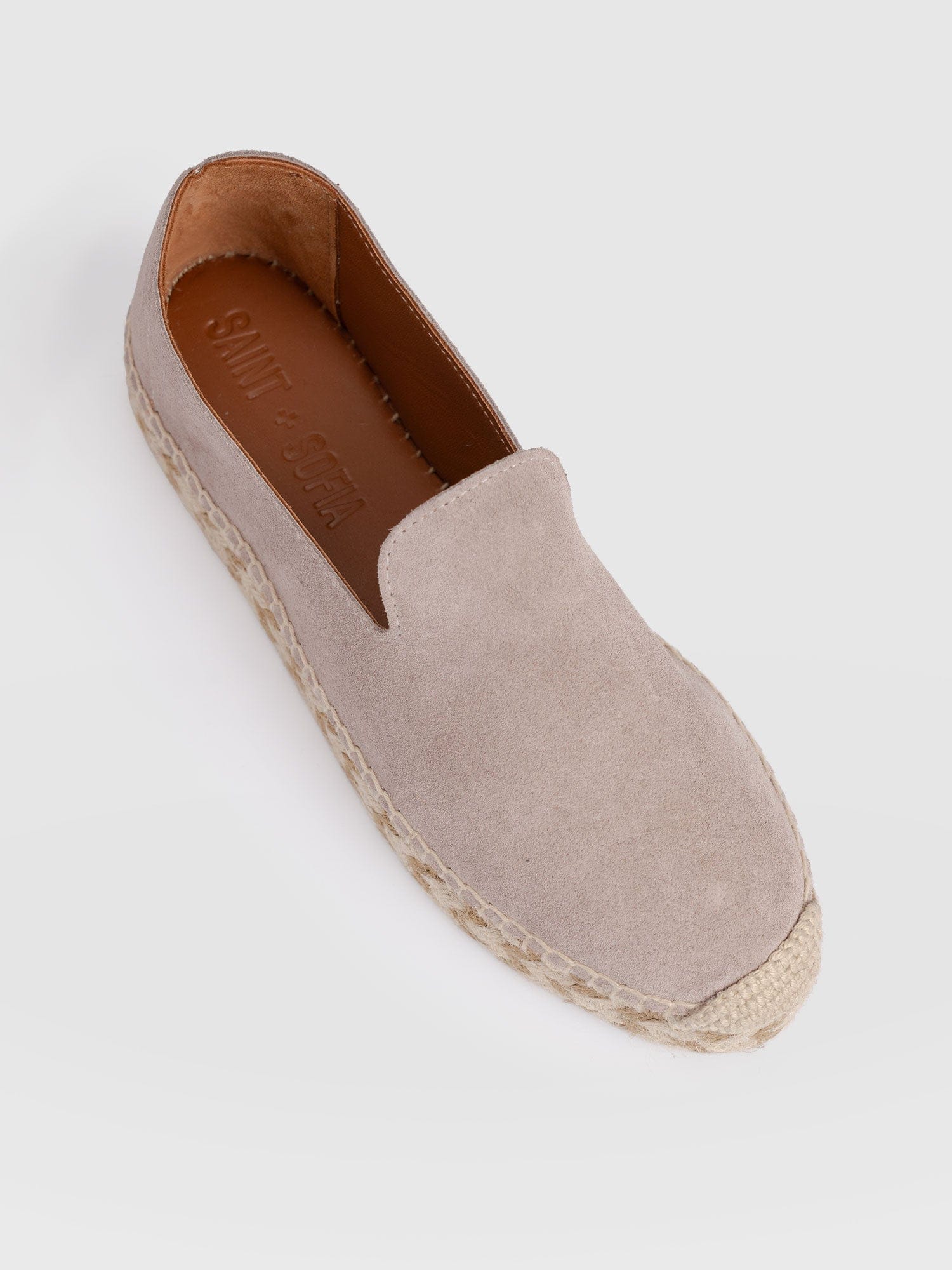 Hampton Espadrilles - Sand Suede - Women's Shoes | Saint + Sofia® EU