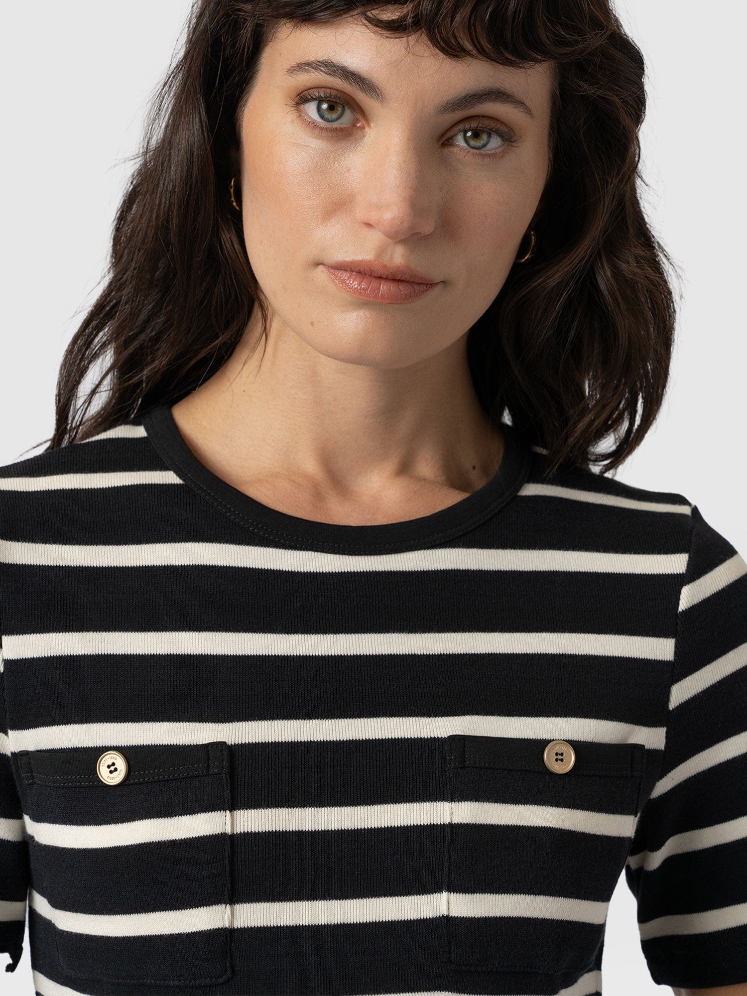 Helena Tee Stripe - Women's T-Shirts | Saint and Sofia® EU