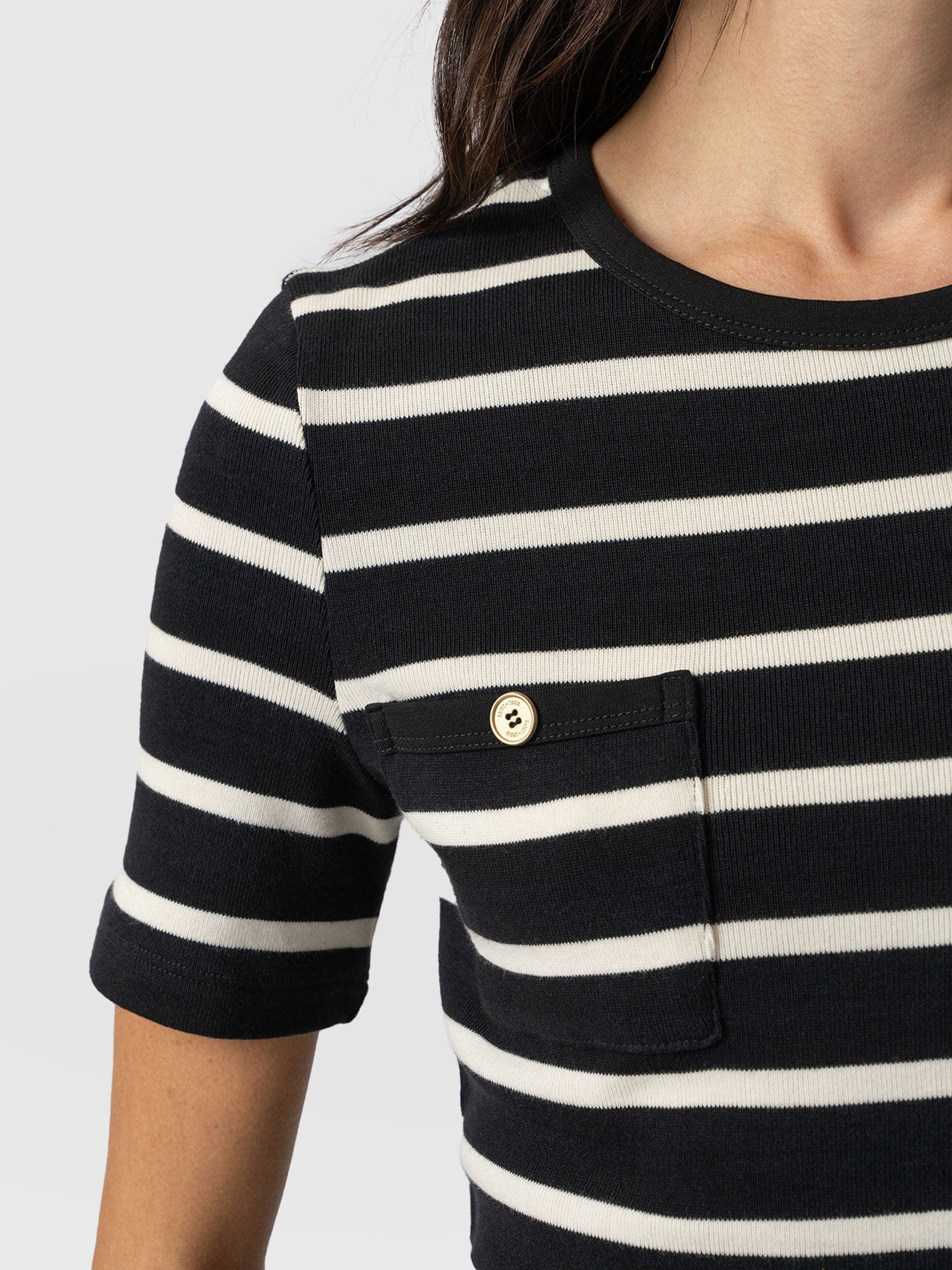Helena Tee Stripe - Women's T-Shirts | Saint and Sofia® EU