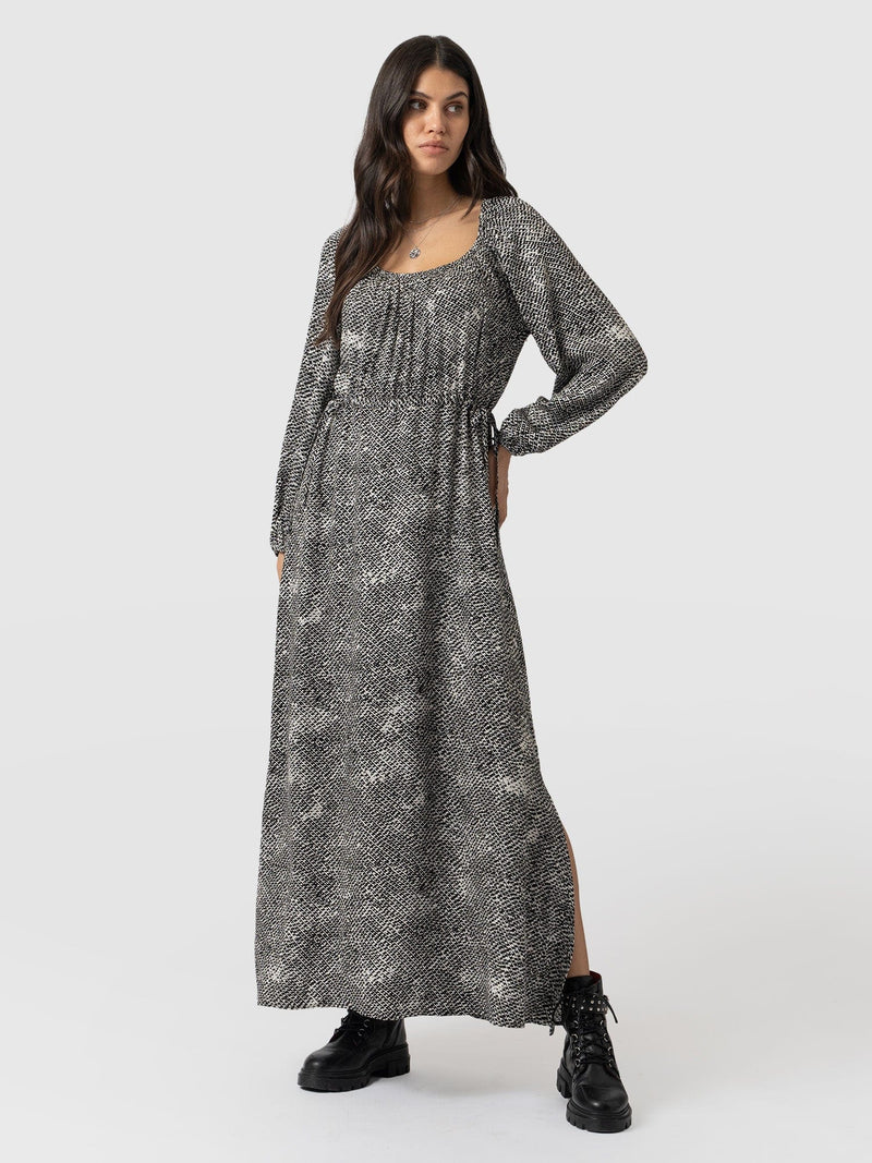 Henrietta Dress Monochrome Gothica - Women's Dresses | Saint + Sofia® EU