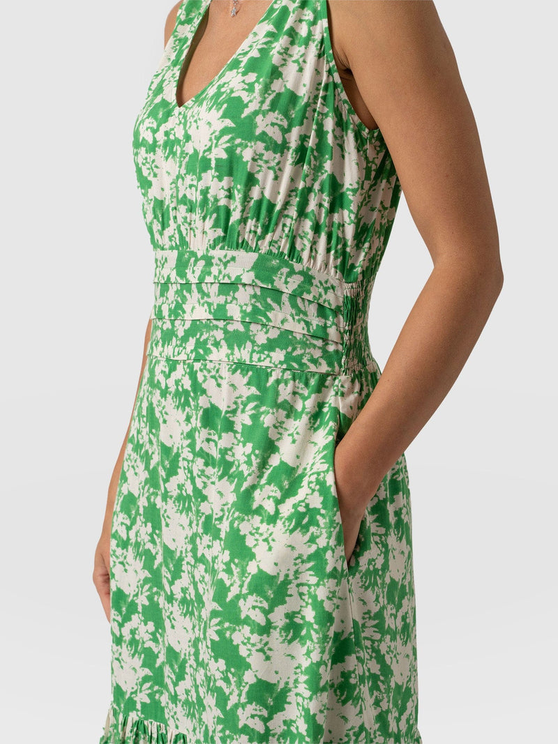 Heron Dress Pixel Floral - Women's Dresses | Saint + Sofia® EU