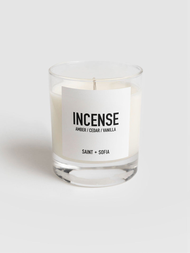 Incense Scented Candle | Scented Candles | Saint + Sofia® EU