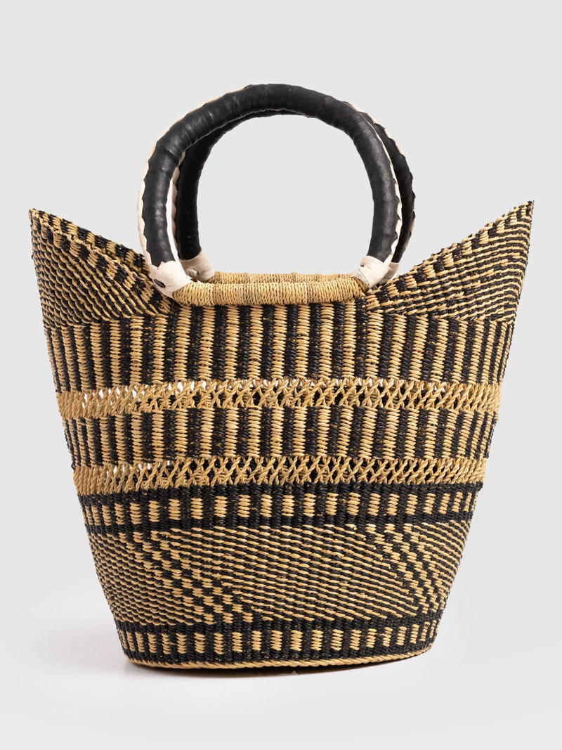 Indie Market Basket Bag - Navy - Women's Handbags | Saint + Sofia® EU