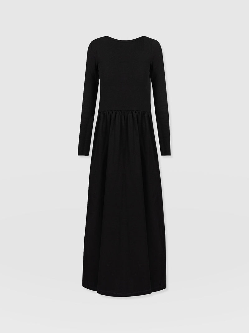 Ivy Full Skirt Dress Black - Women's Dresses | Saint + Sofia® EU