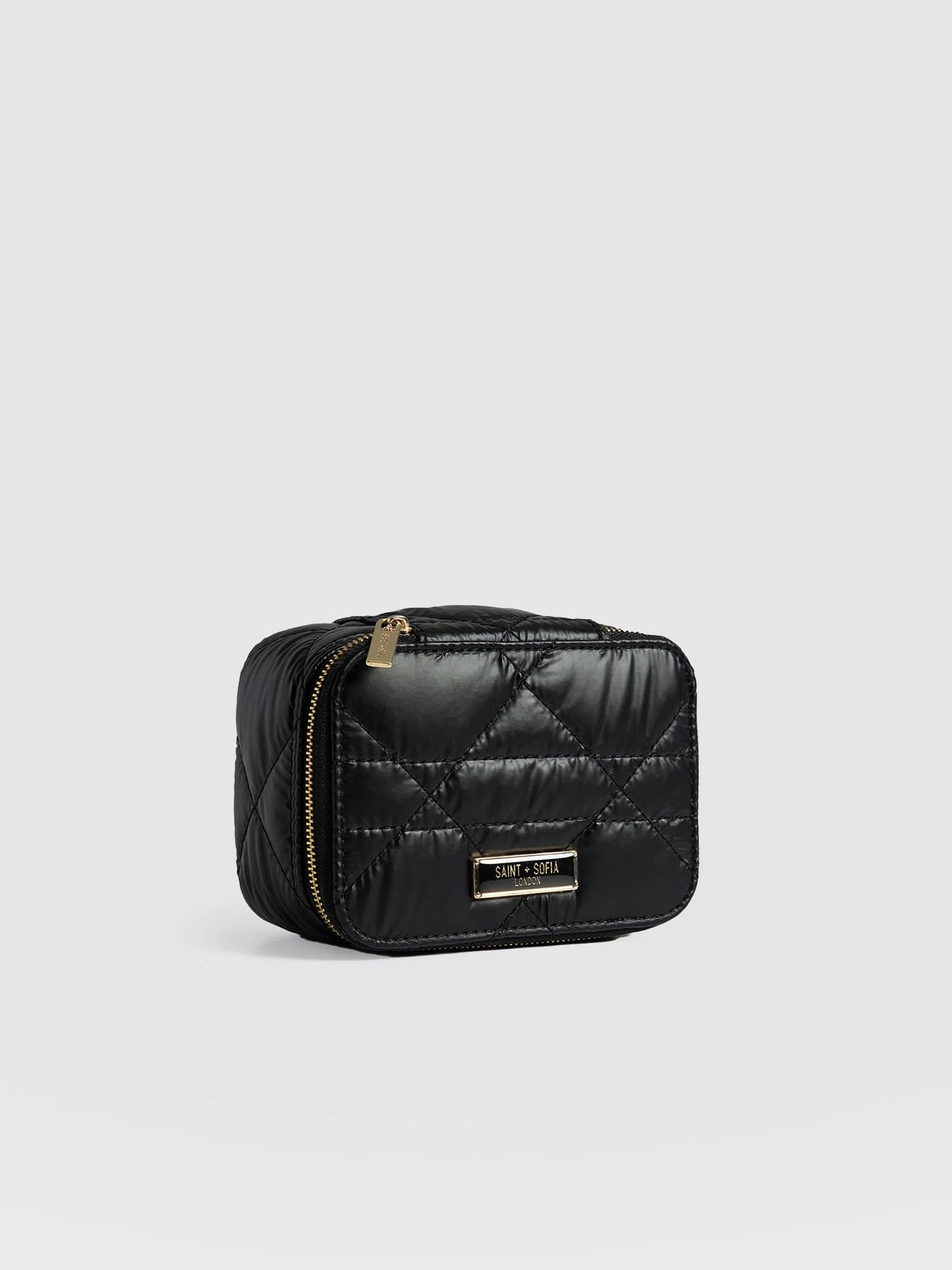 Jewellery Case Black - Women's Travel Accessories | Saint + Sofia® EU