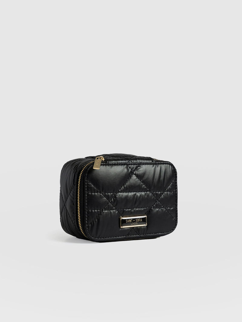 Jewellery Case Black - Women's Travel Accessories | Saint + Sofia® EU