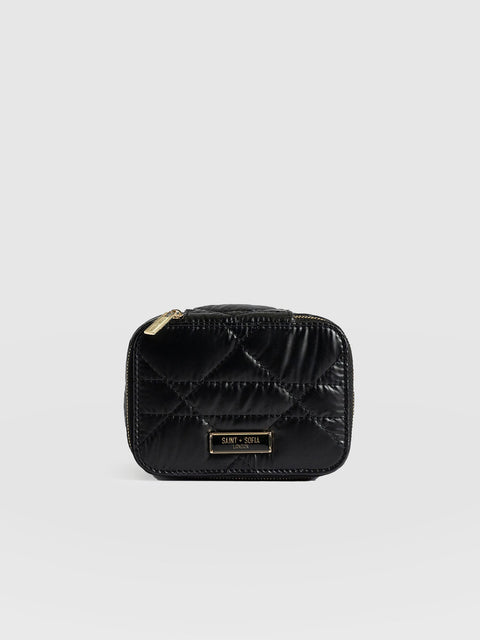 Jewellery Case Black - Women's Travel Accessories | Saint + Sofia® EU