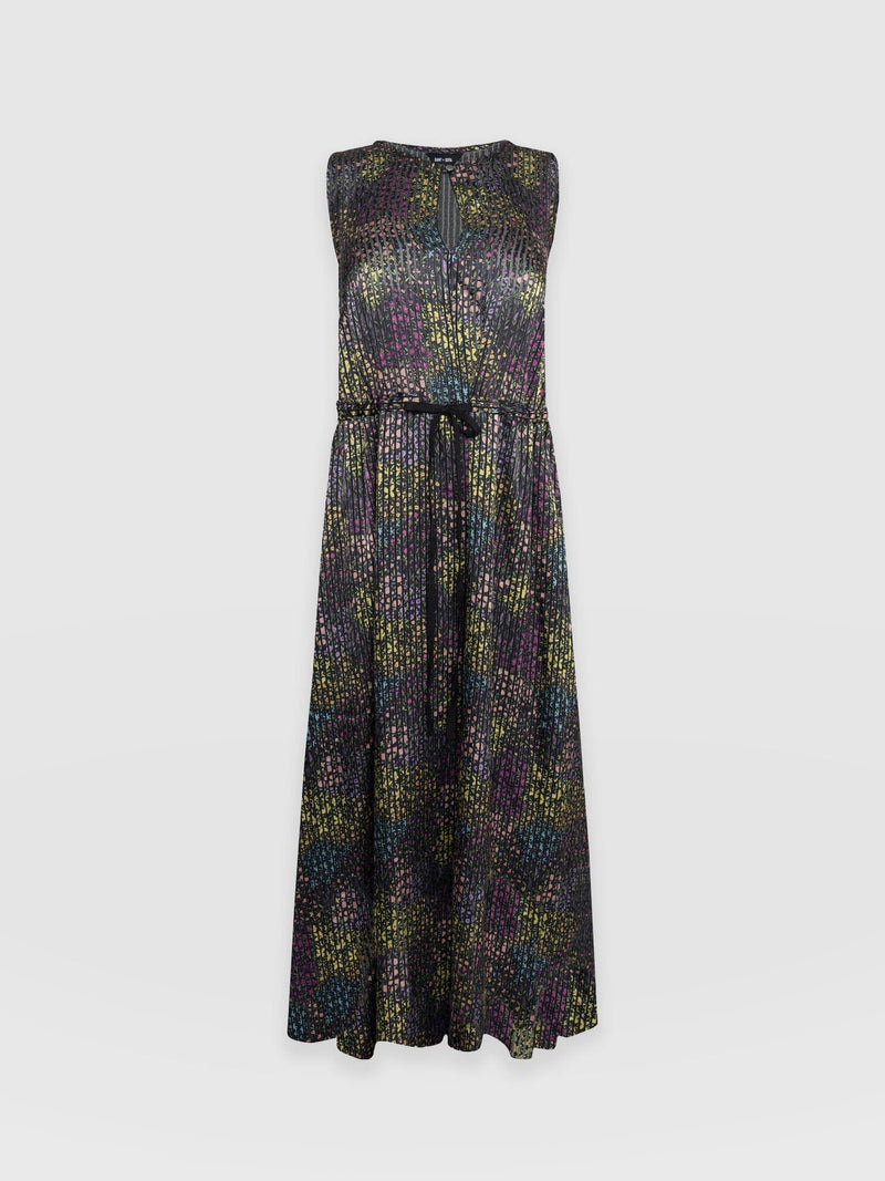 Jodi Cinched Waist Dress Ditsy Floral Burnout - Women's Dresses | Saint + Sofia® EU