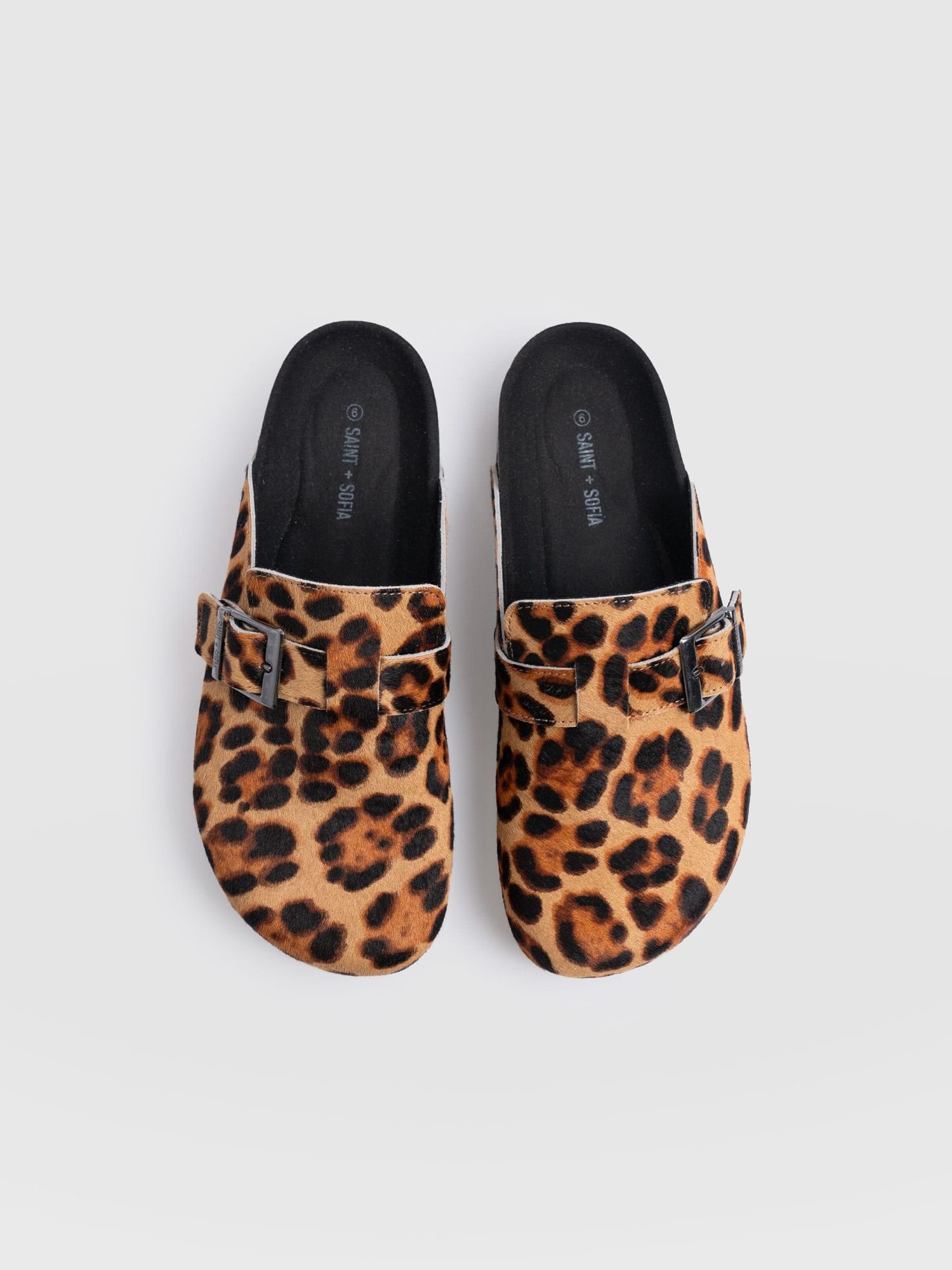 Jude Clogs Leopard - Women's Shoes | Saint + Sofia® EU