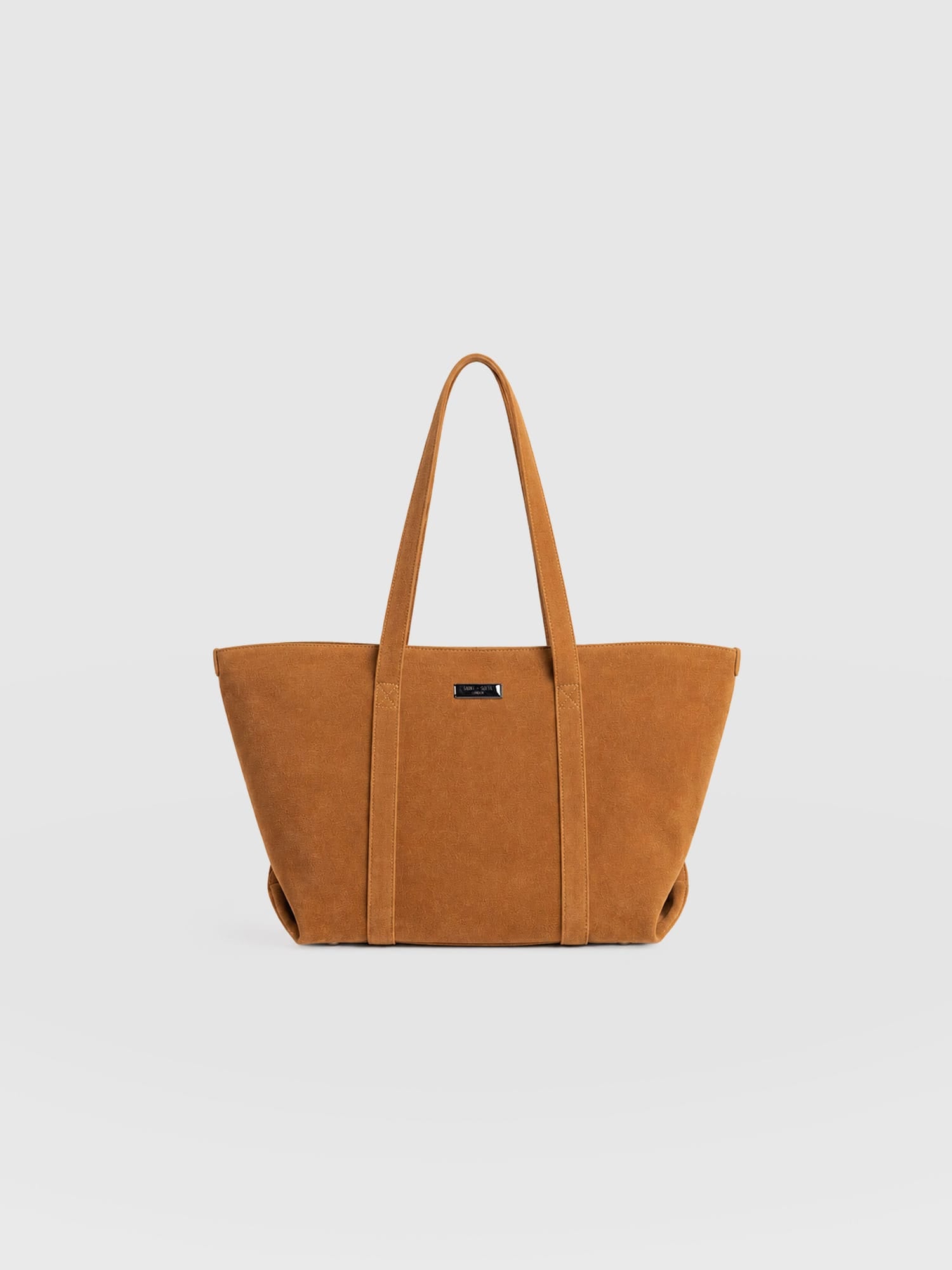 Kara Shopper Bag Tan Suede - Women's Bags | Saint + Sofia® EU