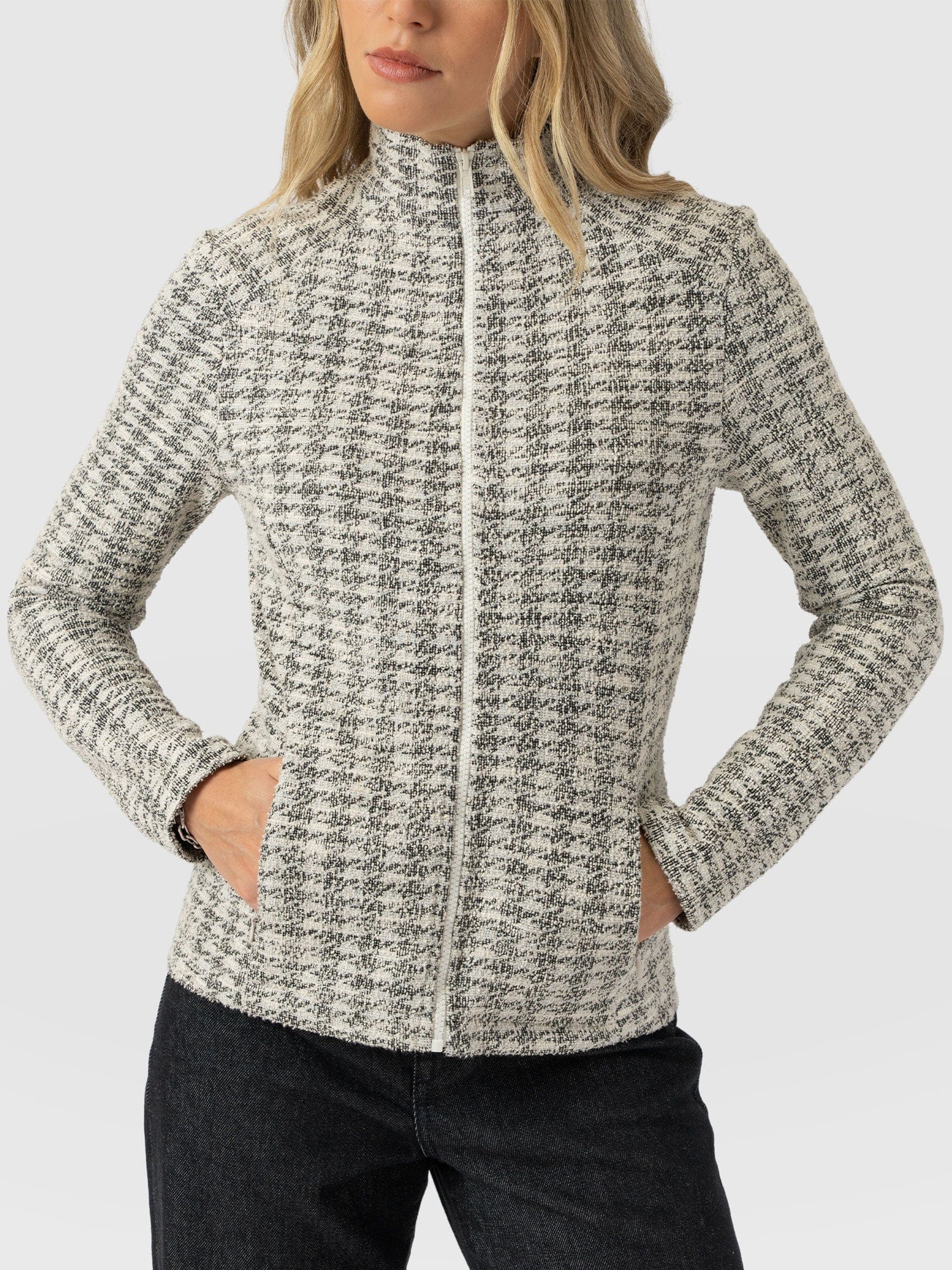 Keller Jacket - Cream Boucle - Women's Jackets | Saint + Sofia® EU