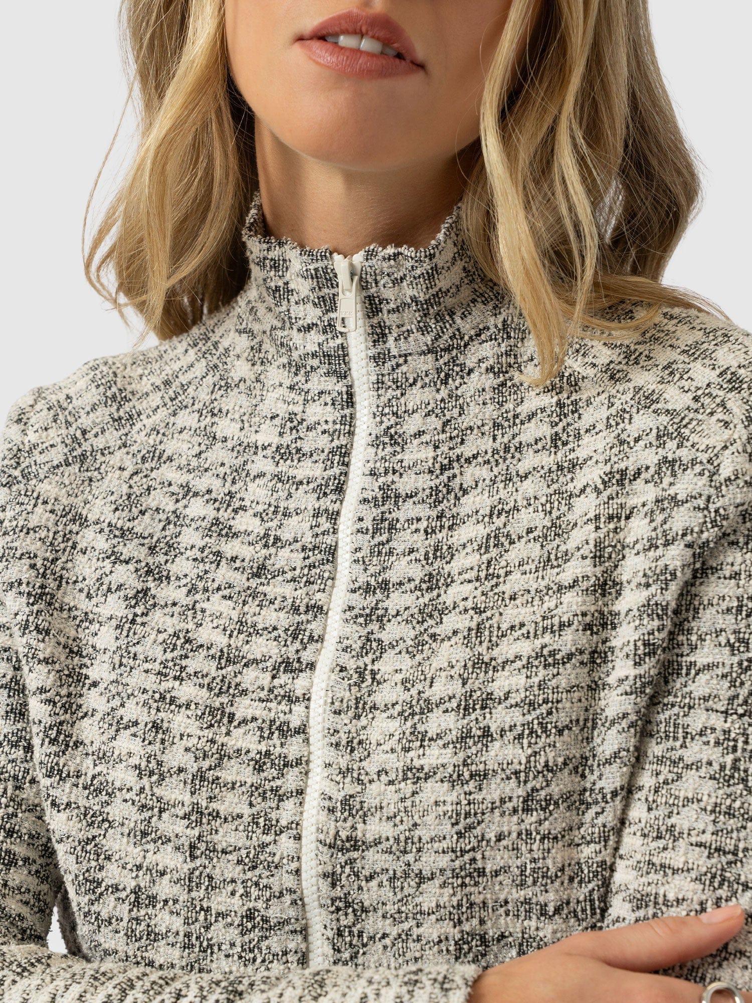 Keller Jacket - Cream Boucle - Women's Jackets | Saint + Sofia® EU