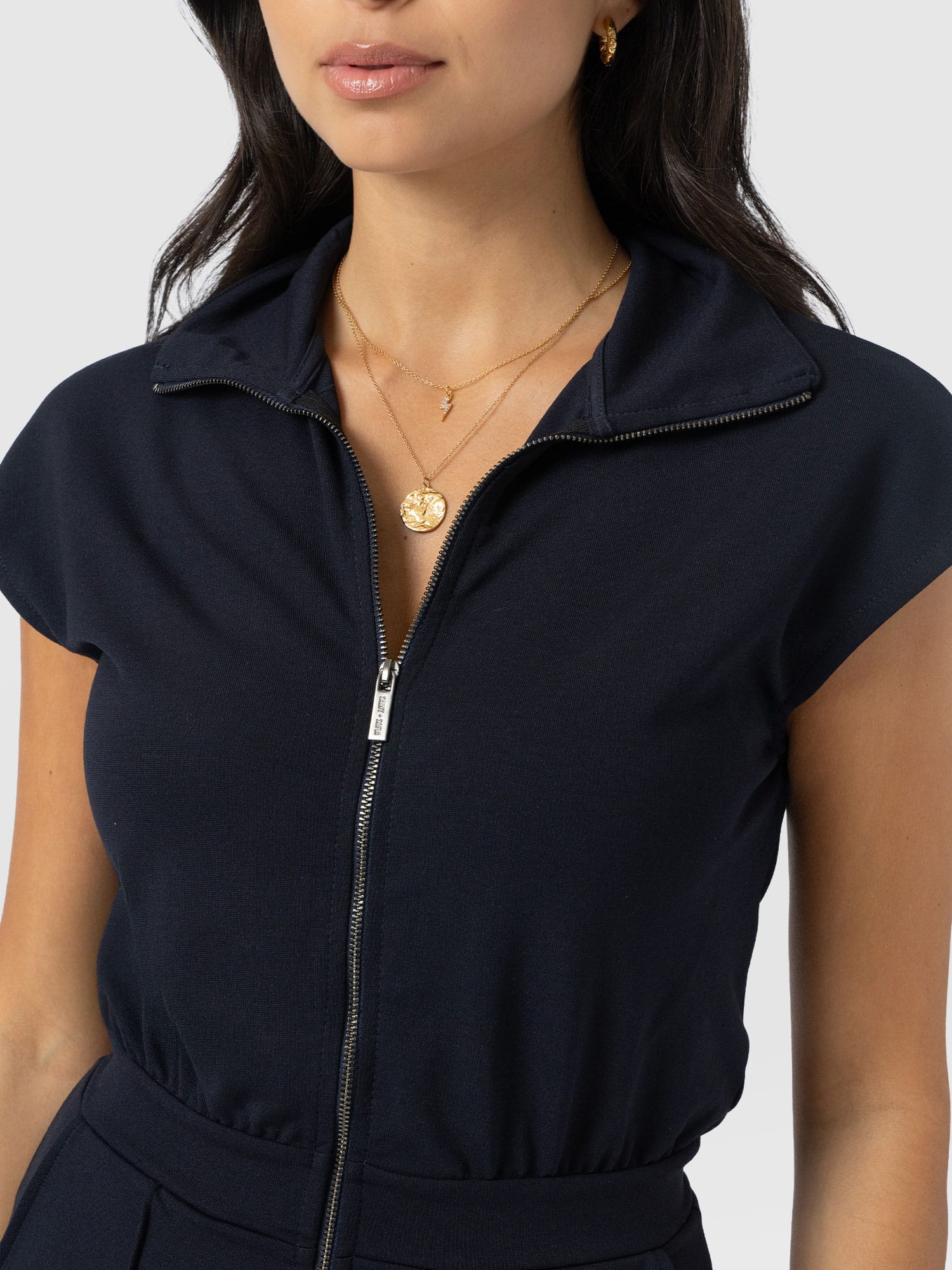 Keller Jumpsuit - Navy - Women's Jumpsuits | Saint + Sofia® EU