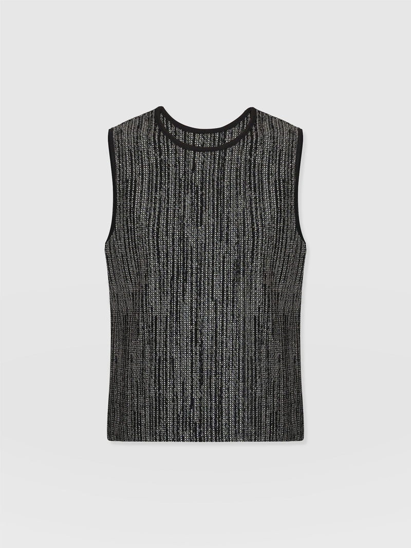 Keller Vest Grey/Black - Women's Vests | Saint + Sofia® EU