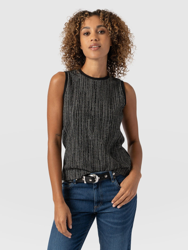 Keller Vest Grey/Black - Women's Vests | Saint + Sofia® EU