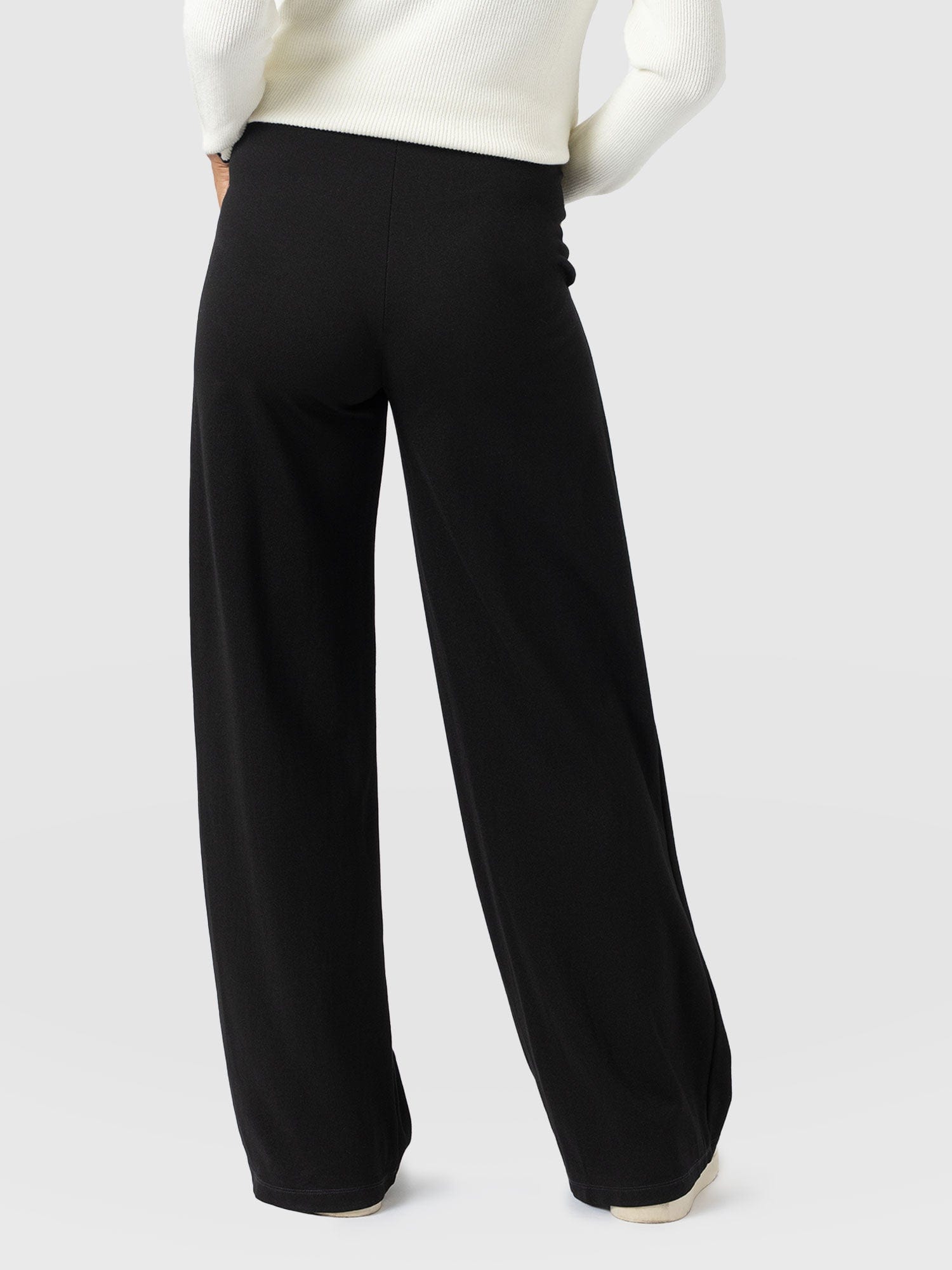 Keller Wide Leg Pant Black - Women's Trousers | Saint + Sofia® EU