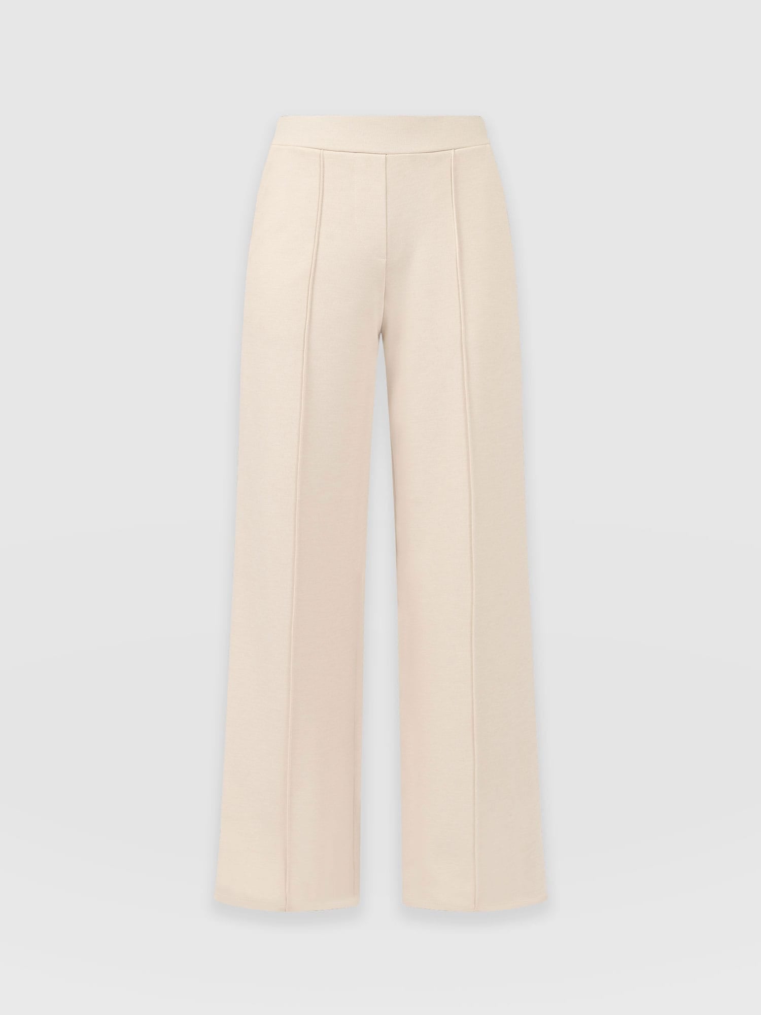 Keller Wide Leg Pant - Cream - Women's Trousers | Saint + Sofia® EU
