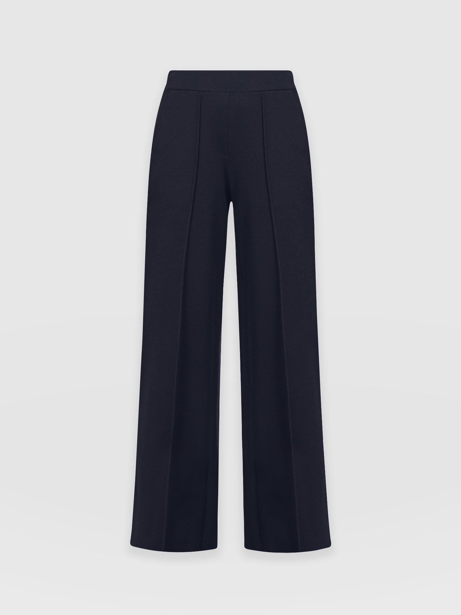 Keller Wide Leg Pant Navy - Women's Trousers | Saint + Sofia® EU