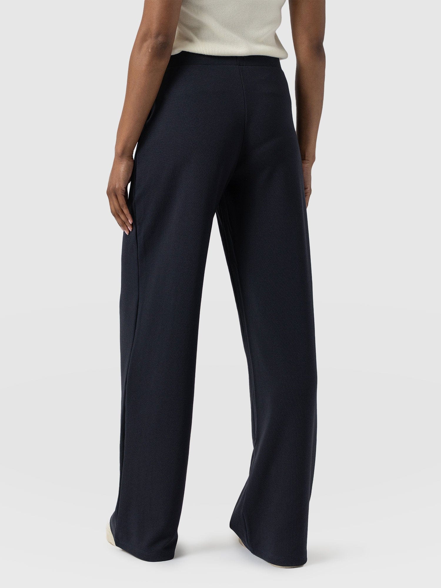 Keller Wide Leg Pant Navy - Women's Trousers | Saint + Sofia® EU