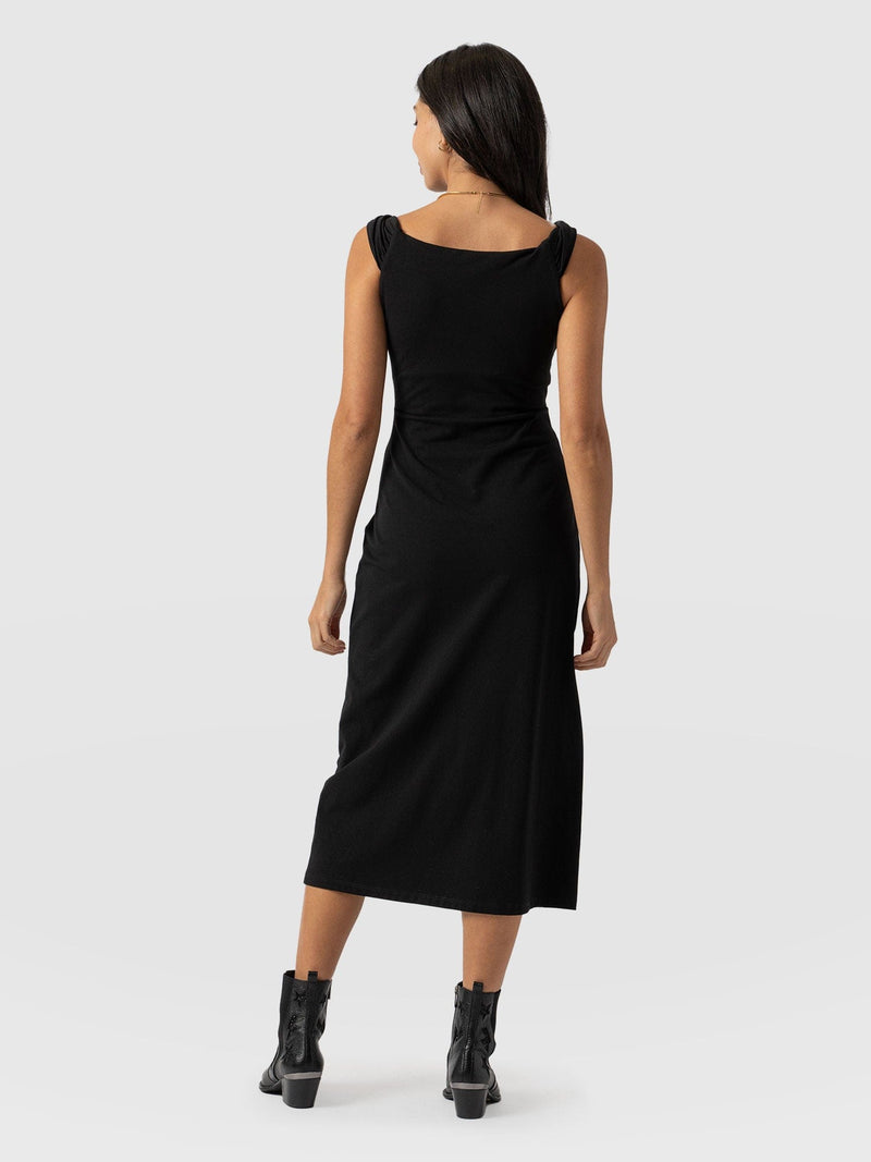 Kelsea Midaxi Dress Black - Women's Dresses | Saint + Sofia® EU