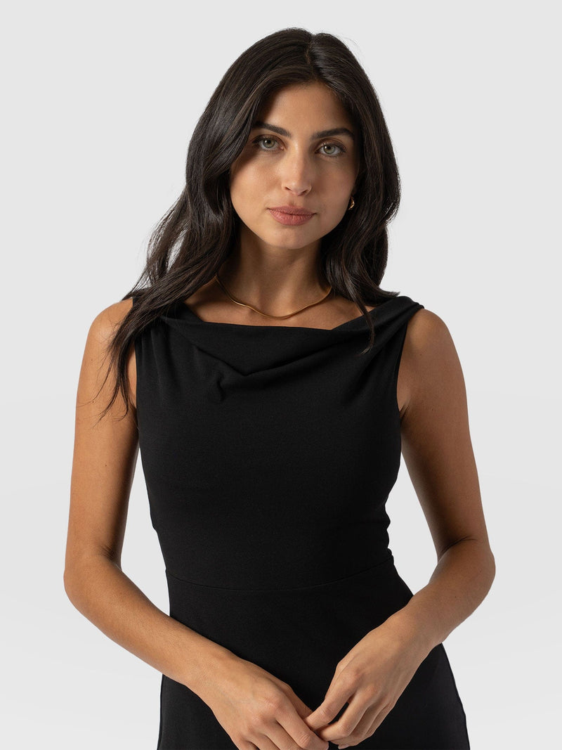 Kelsea Midaxi Dress Black - Women's Dresses | Saint + Sofia® EU