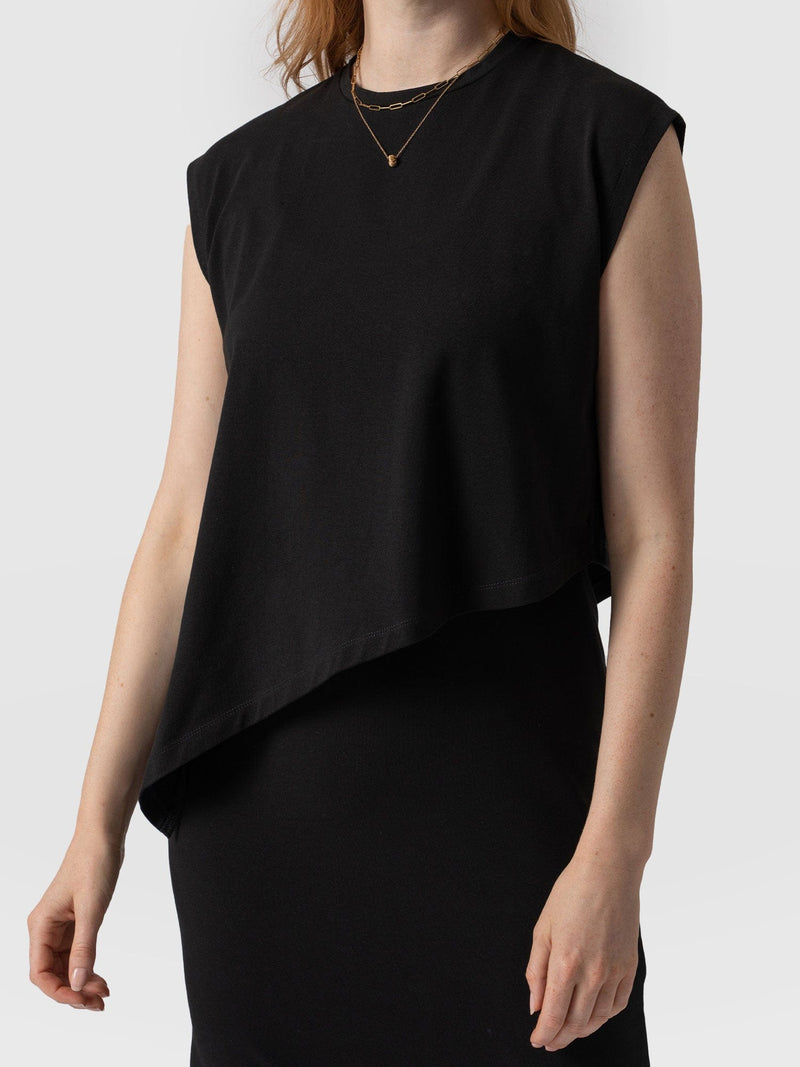 Kensal Knot Dress Black - Women's Dresses | Saint + Sofia® EU