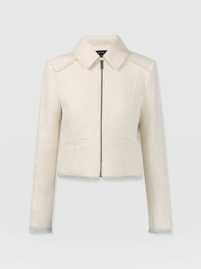 Kinley Jacket Cream - Women's Jackets | Saint + Sofia® EU