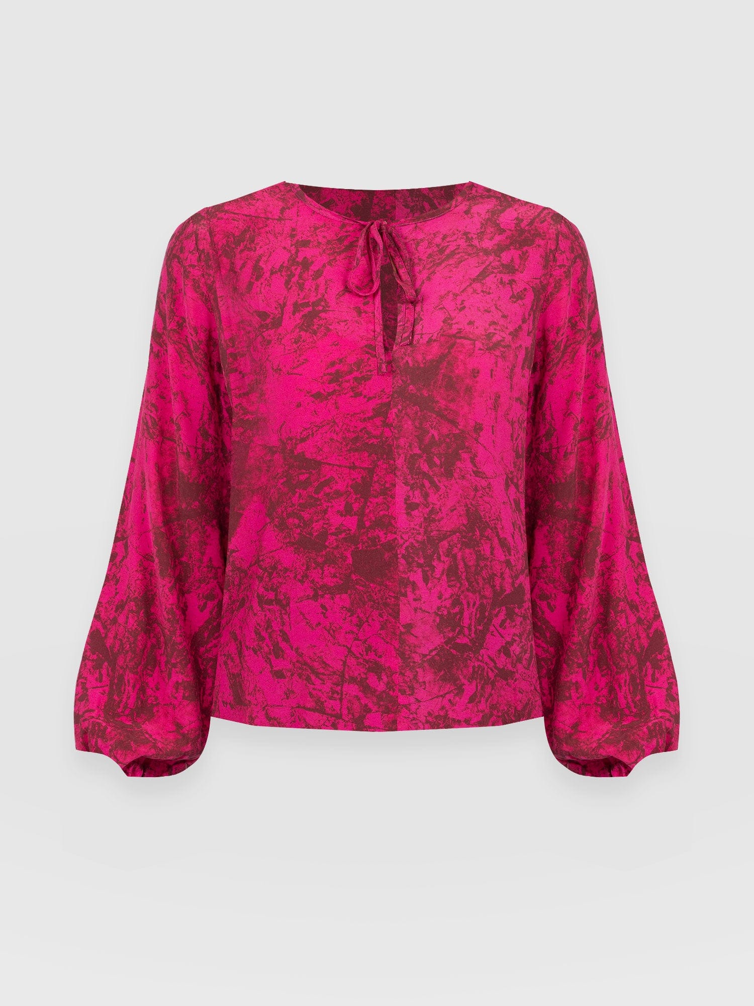 Kristen Blouse - Pink Marble