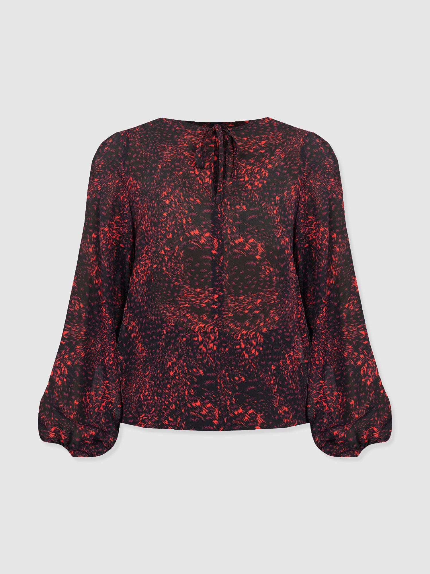 Kristen Blouse - Red Fade Spot - Women's Blouses | Saint + Sofia® EU