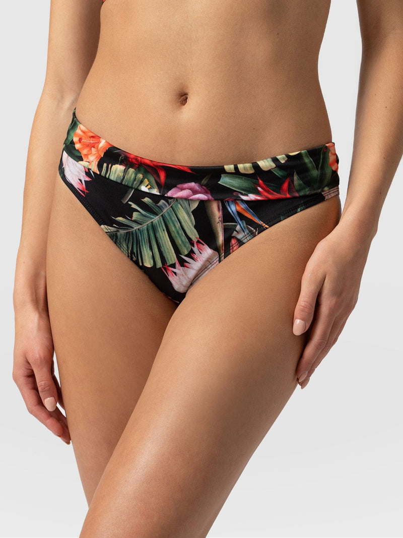 Kyra Bikini Bottom Tropics - Women's Swimwear | Saint + Sofia® EU