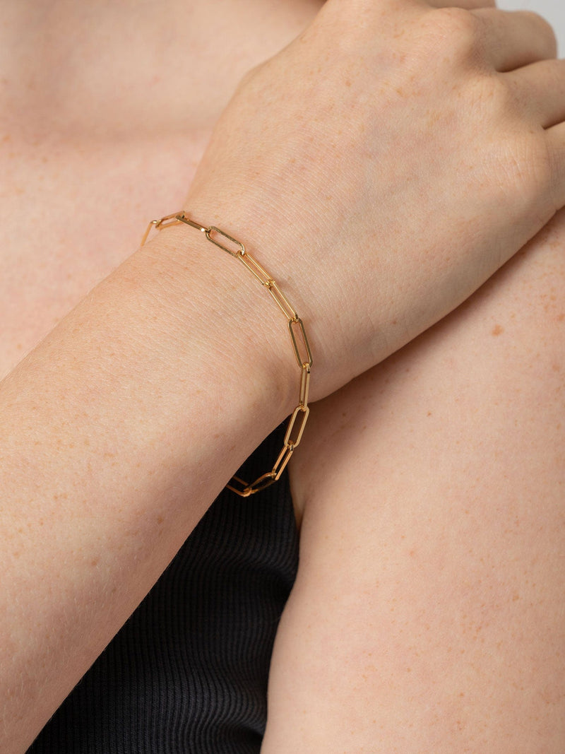 Link Chain Bracelet Gold - Women's Jewellery | Saint + Sofia® EU