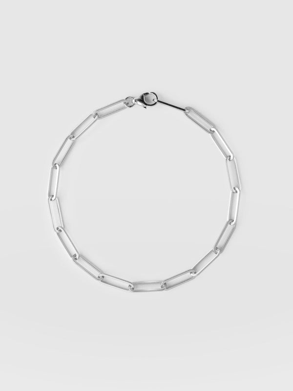 Link Chain Bracelet Silver - Women's Jewellery | Saint + Sofia® EU