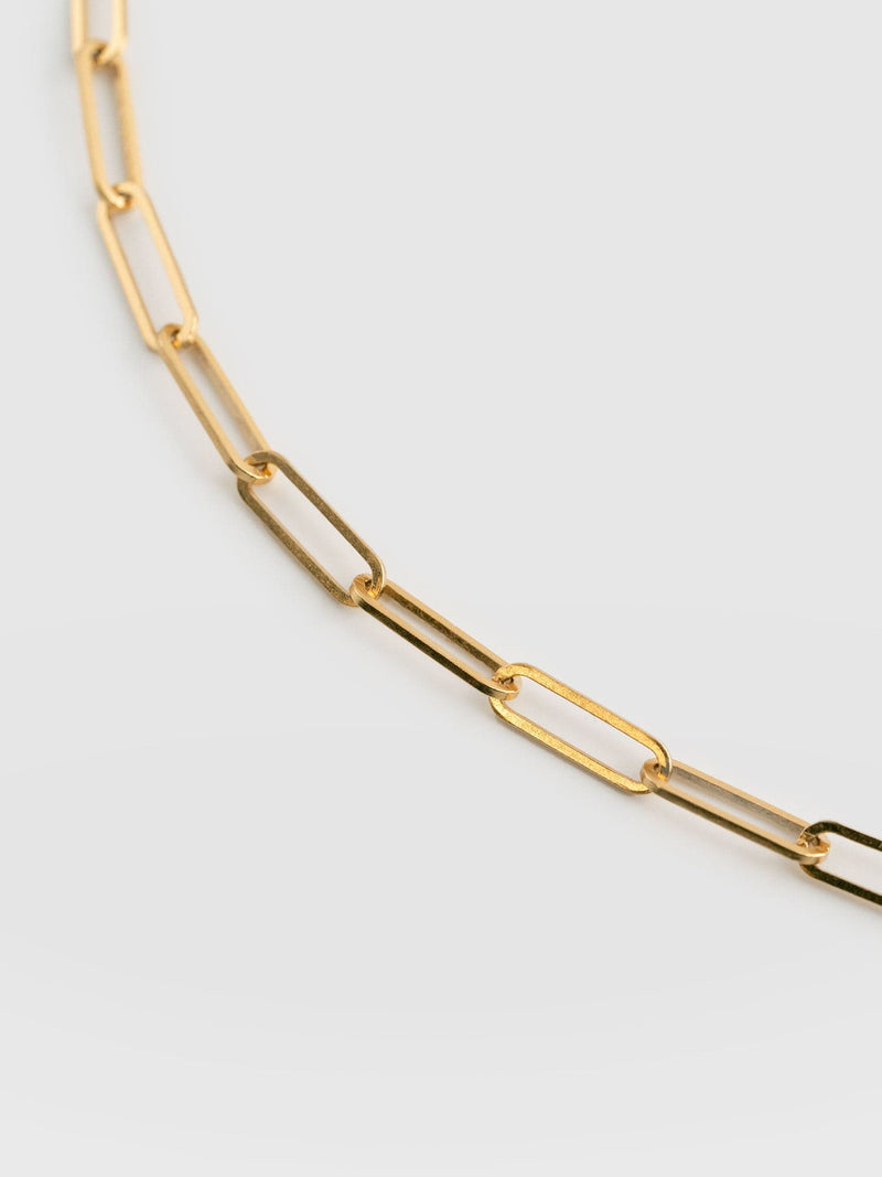 Link Chain Necklace Gold - Women's Jewellery | Saint + Sofia® EU
