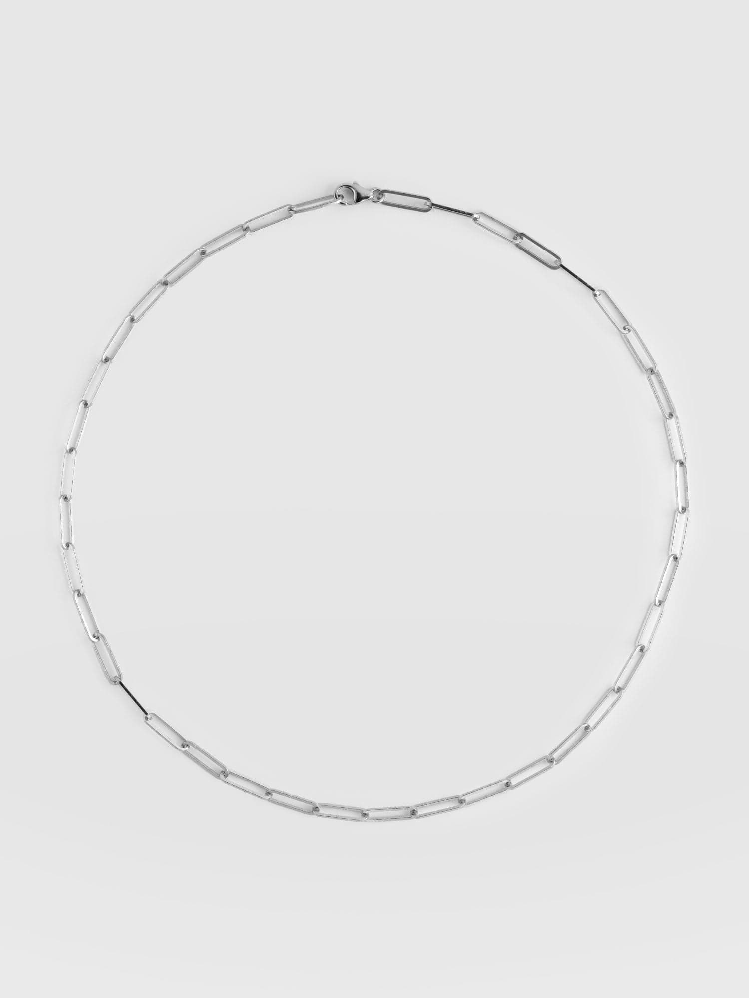 Link Chain Necklace Silver - Women's Jewellery | Saint + Sofia® EU