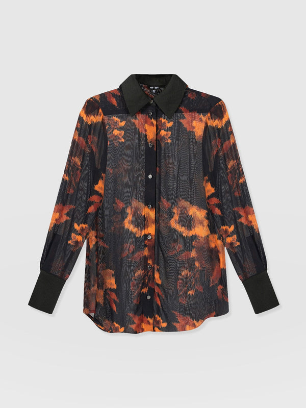 Madison Shirt - Autumn Floral - Women's Blouses | Saint + Sofia® EU
