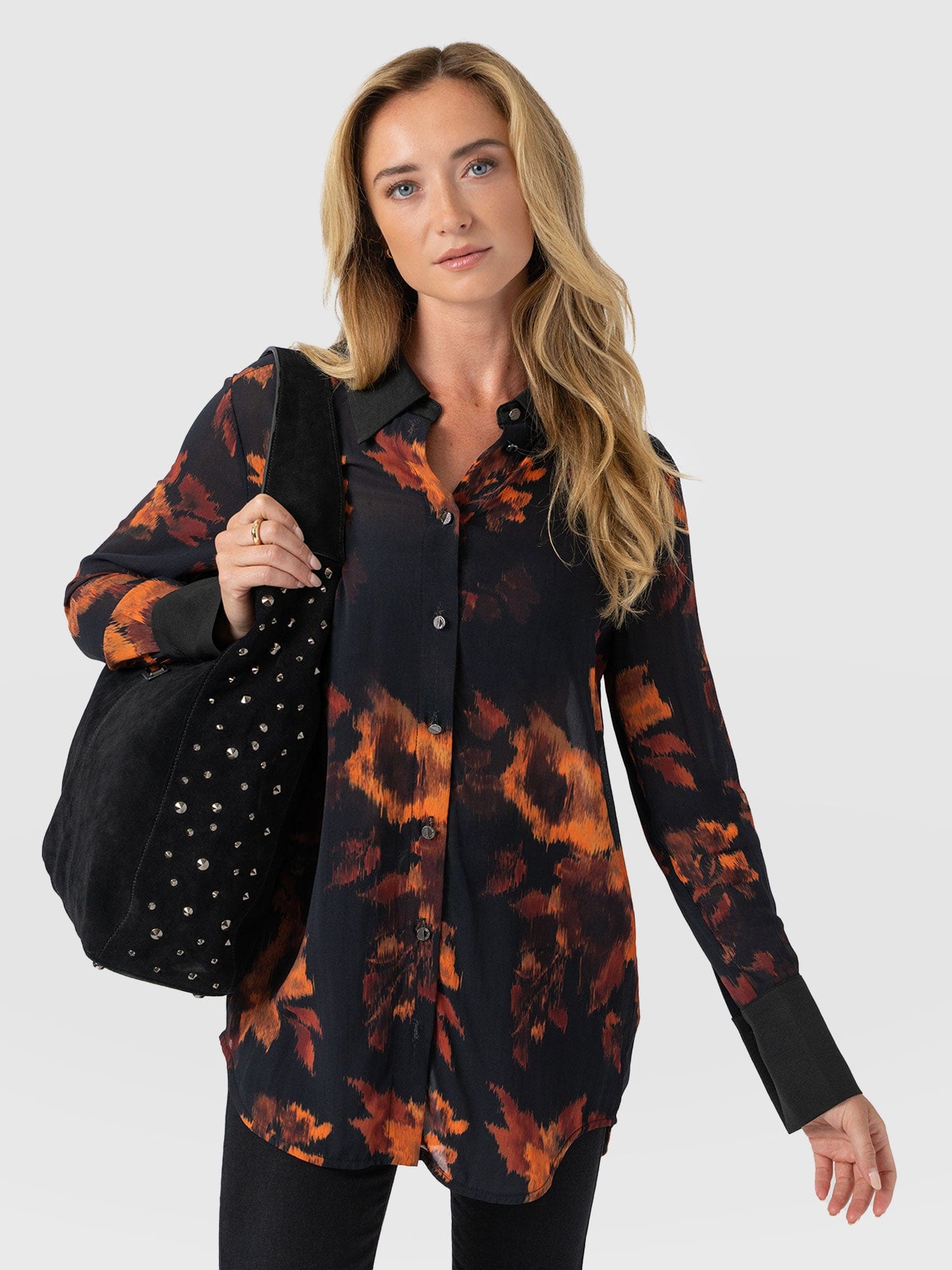 Madison Shirt - Autumn Floral - Women's Blouses | Saint + Sofia® EU