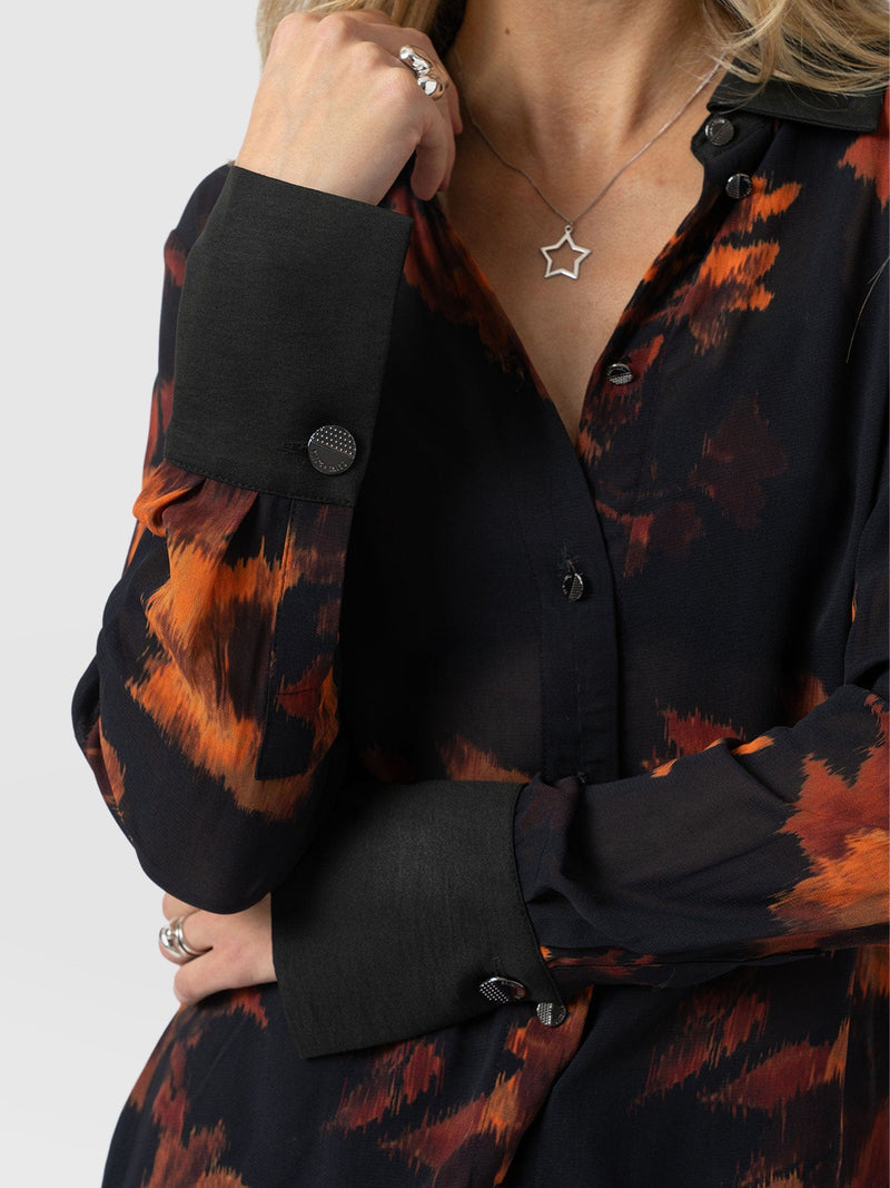 Madison Shirt - Autumn Floral - Women's Blouses | Saint + Sofia® EU