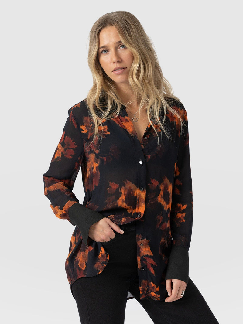 Madison Shirt - Autumn Floral - Women's Blouses | Saint + Sofia® EU